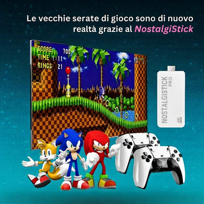 NostalgiStick™ | 30.000 giochi leggendari in un’unica stick potente