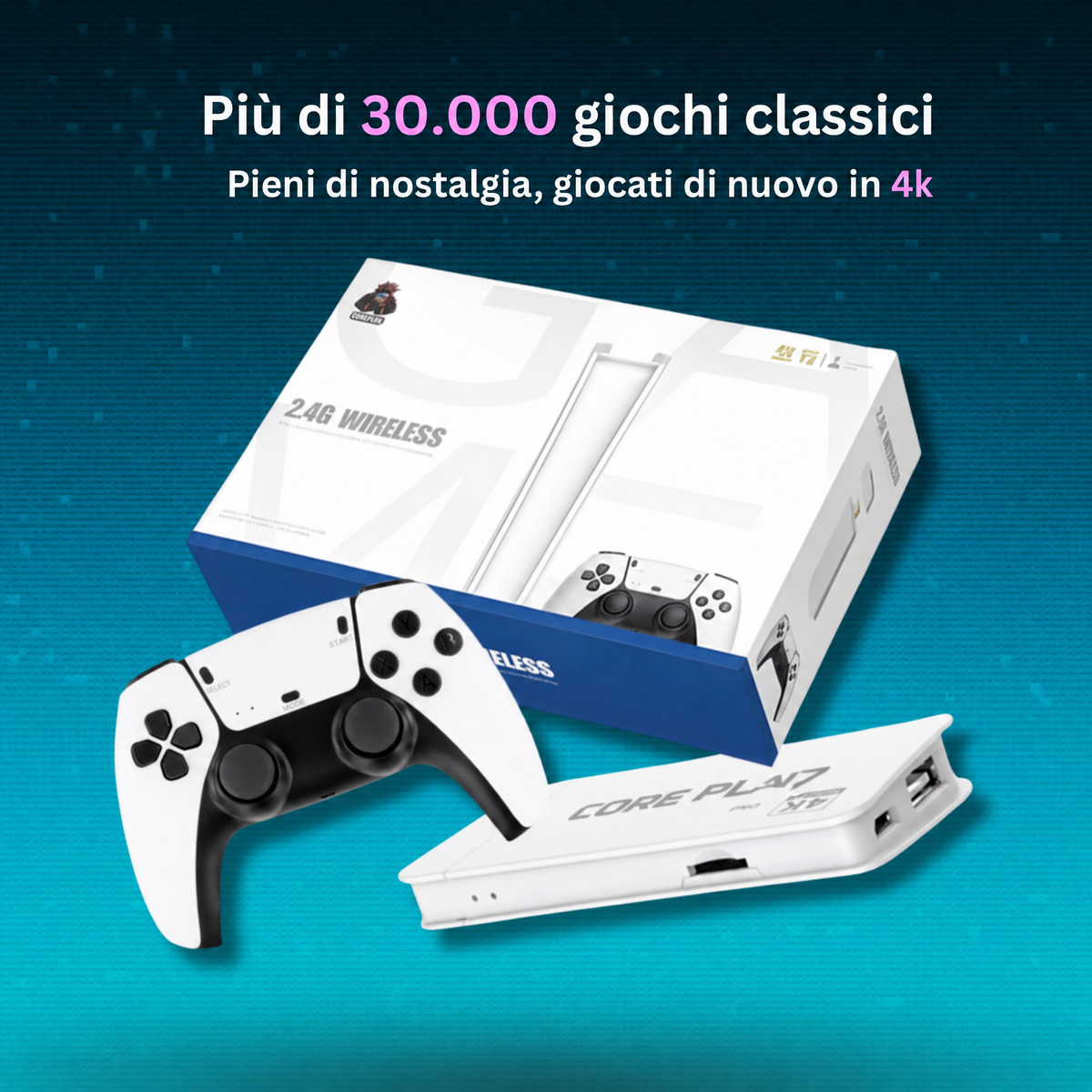 NostalgiStick™ | 30.000 giochi leggendari in un’unica stick potente